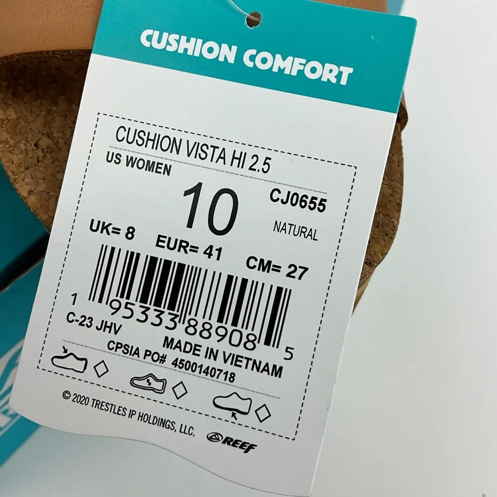 Reef Cushion Vista Hi Size 10 NIB